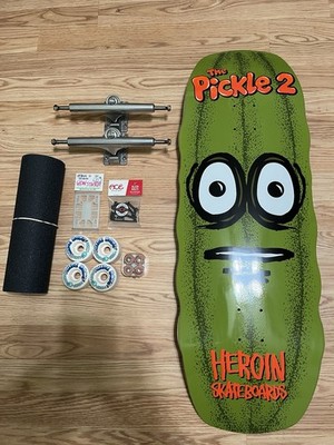 Heroin The Pickle 2 Complete Skateboard.Snot,Ace,Bronson,Mob