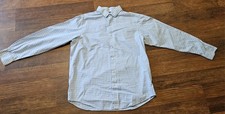 HART SCHAFFNER MARX mens long-sleeve dress shirt SIZE LARGE COLOR BLUE LL17