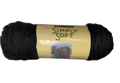Caron Simply Soft Yarn - NEW - CHARCOAL HEATHER
