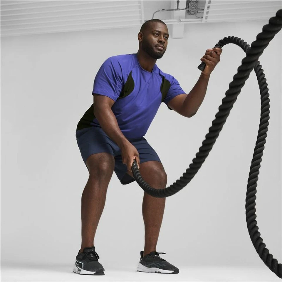 Camiseta Deportiva de Manga Corta Puma Cloudspun Azul - Imagen 3 de 4