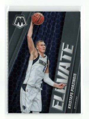 KRISTAPS PORZINGIS #7 2020-21 PANINI MOSAIC NETS ELEVATE
