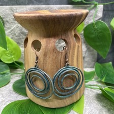 2  Bronze-tone Bohemian Western Drop Dangle Earring Set New Free Ship C1897