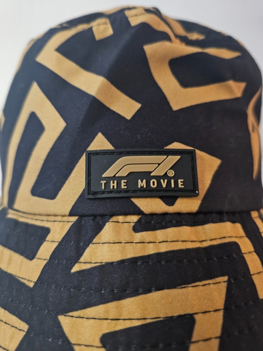 F1 The Movie Black Gold Geometric Logo Bucket Hat‎ S/M NWT Formula 1® unveils limited edition merchandise ahead of  main image 4