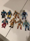 Vintage MOTU He-Man Masters of the Universe Action Figure Lot 1980s Mattel