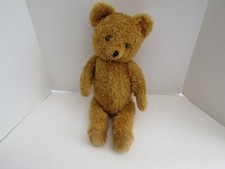 VINTAGE TEDDY BEAR GOLDEN JOINTED EXCELSIOR 19 IN STUFFED NEED SOME LOVING CARE