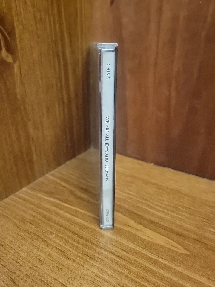 We Are All Jews And Germans Crisis (2x CD) Death In June VERY HTF OOP First UK Foto 3 de 4