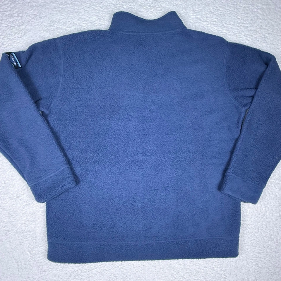 Orvis Classic Collection Mens Fleece Jacket Full Zip Blue Large - Image 2 of 4