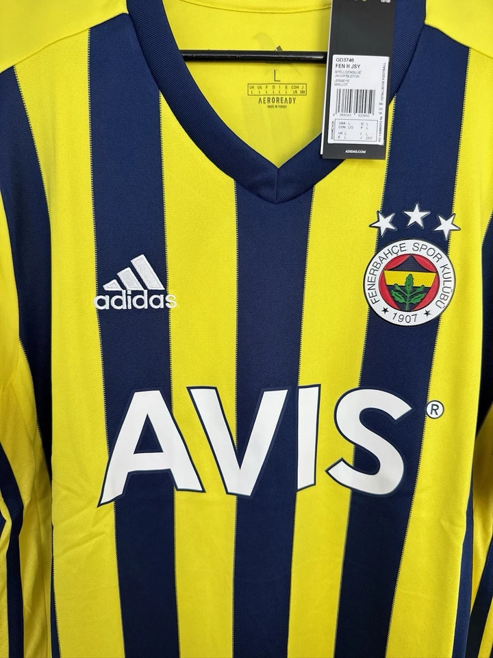 FENERBAHCE 2020/2021 HOME FOOTBALL SHIRT TRIKOT SIZE L ADULT - Image 3 of 4