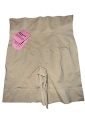 Passionate Pursuit Women's Shape Wear Shorts Beige Neutral Size XL - Nwt