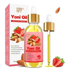 Natural Yoni Oil Wash for Women pH Balance and Wetness, Feminine Oil Vaginal Ing