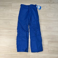 NEW Columbia Ice Slope II Pants Youth Size Medium 10-12 Blue Snowboard Skiing