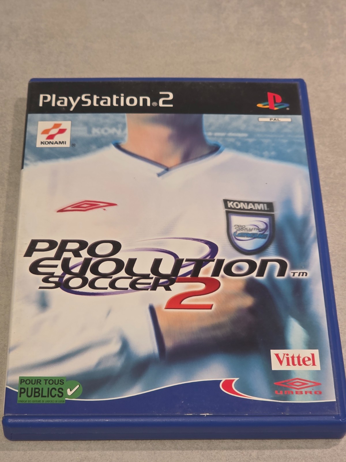PES PRO EVOLUTION SOCCER 2 SONY PS2 PLAYSTATION 2