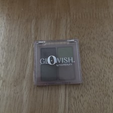 Glowish By Huda Beauty / Micro Mini Natural Eyeshadow Palette - Moss no box 