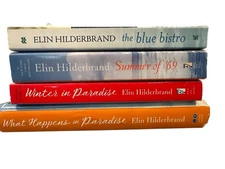 Elin Hildebrand Book Lot - Set of 4 - 3 Paperback / 1 Hardback
