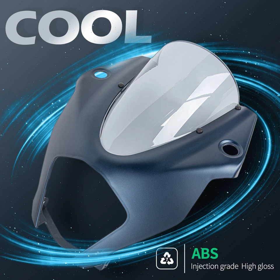 Motorcycle Headlight Fairing Windshield For KTM RC125 RC200 RC390 2022-2023 Foto 3 de 4