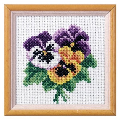 Orchidea Cross Stitch Kit: Pansy