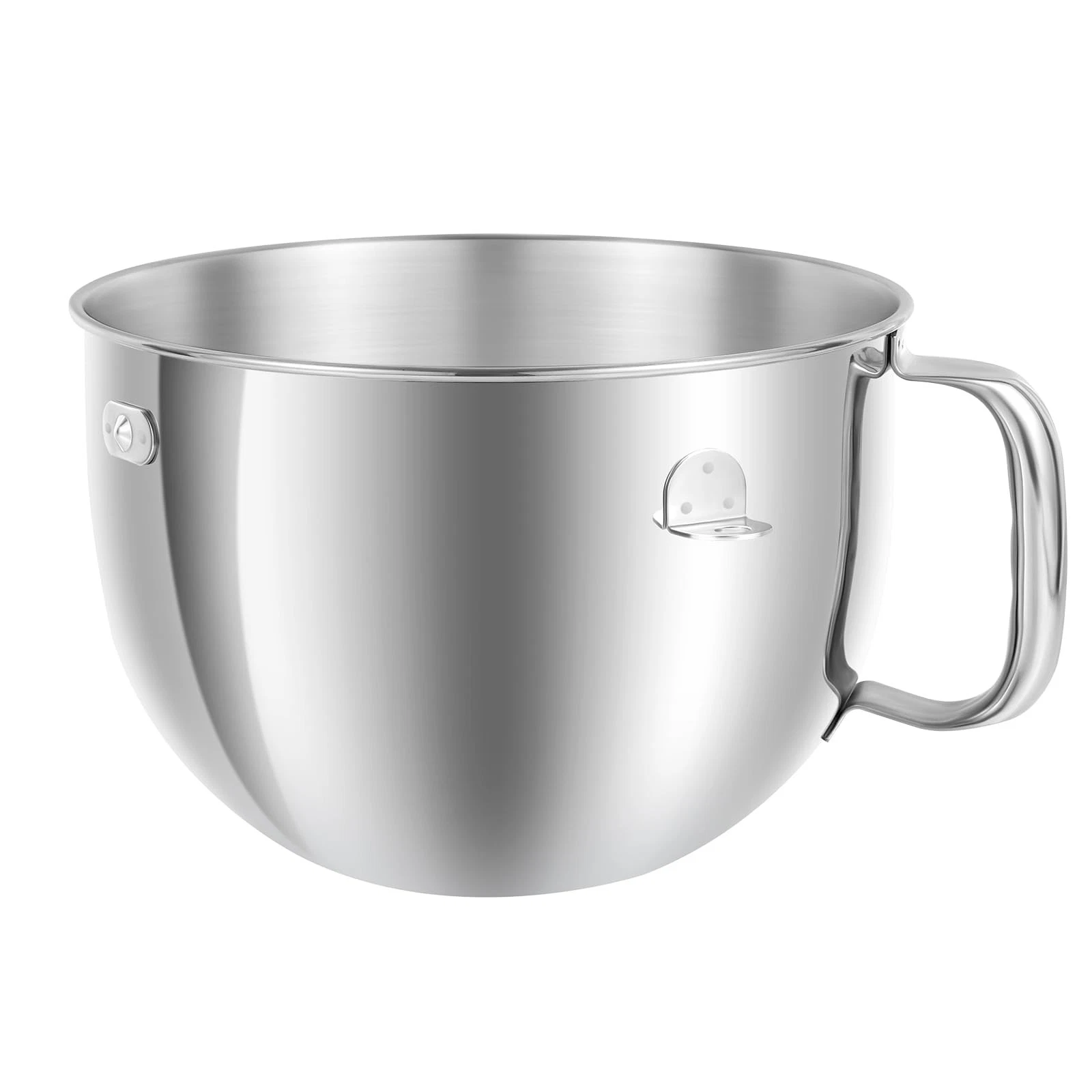 6QT Stainless Steel Mixer Bowl with Handle with KitchenAid Professional 600 &...