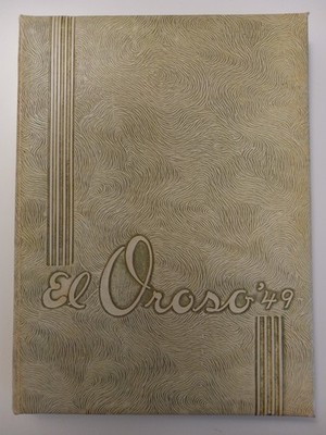 1949 San Jacinto Houston High School Yearbook El Oroso Texas TX