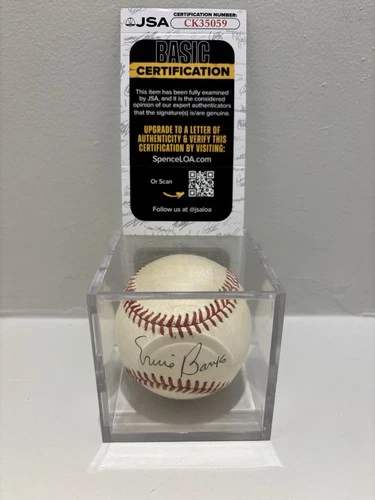 Ernie Banks Autographed Baseball JSA Certified Rawlings Official National League