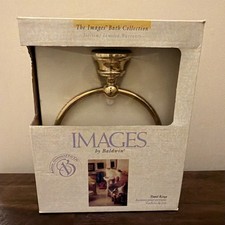 Baldwin Premium Gold SOLID Brass Towel Ring Mystic Classic 3564-030