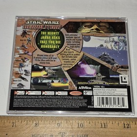 Star Wars Demolition video game for Dreamcast  - no instruction manual