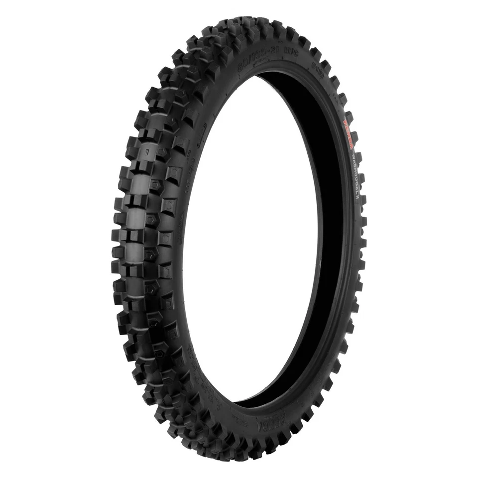 K775/K786 Washougal II Dual Compound Tire, 80/100-21  Bias, Front 047752130C0P - Imagem 3 de 4