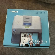 Canon Selphy CP510 Compact Photo Printer  4 x 6 Photos Open Box Unused