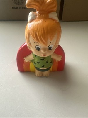 Flinstones Pebbles 1970 s Vintage Figurine Universal Studios