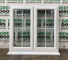 GEIRGIAN BARS CASEMENT WINDOW HERITAGE EXTERNAL DOUBLE GLAZED UPVC EXTERNAL WHIT