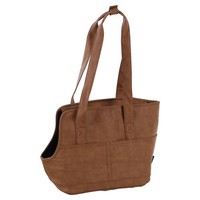 Flamingo Tragetasche Peaches Braun FüR Hunde 46X23X31,5 Cm Kunstleder