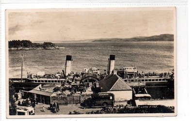 DAMPFER BEI TARBERT, LOCH FYNE: Argyll Postkarte (C96942)