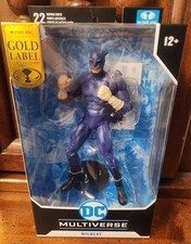 MCFARLANE WILDCAT ACTION FIGURE GOLD LABEL JUSTICE SOCIETY NEW MUST SEE