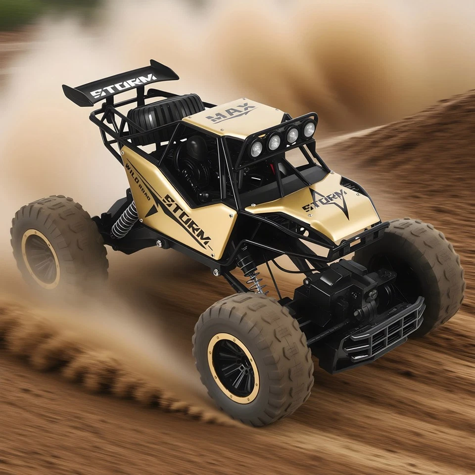 RC Climbing Car 1:10 Ferngesteuertes Auto 4WD RC Offroad Monstertruck Crawler DE - Bild 4 von 4