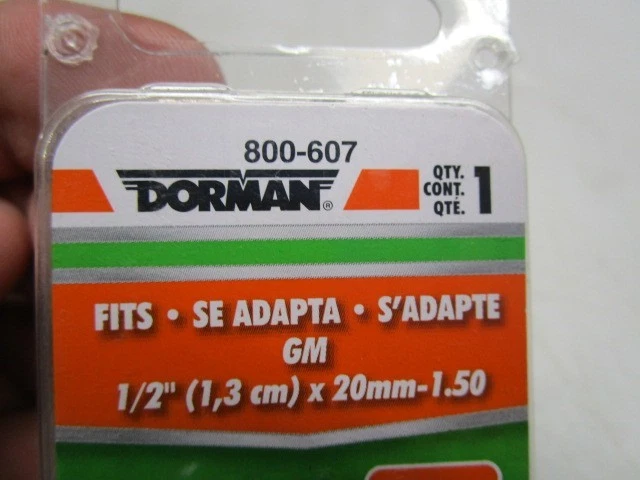Conector de línea de enfriador de aceite de motor de acero Dorman 800-607 para Chevrolet Express 2500 Foto 2 de 4
