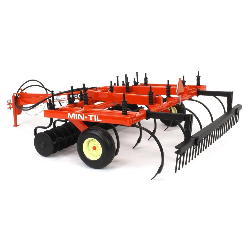 1/16 Allis Chalmers 1500 Min-Til Chisel Plow, 2024 Orange Spectacular Cust-2114 - Image 4 of 4