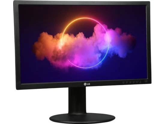 LG 24" 1920x1080 FHD LED Backlit IPS LCD Monitor VGA DVI 24MB35P-B With Stand - Image 3 of 4
