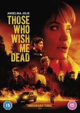 Those Who Wish Me Dead DVD (2021) Angelina Jolie, Sheridan (DIR) cert 15