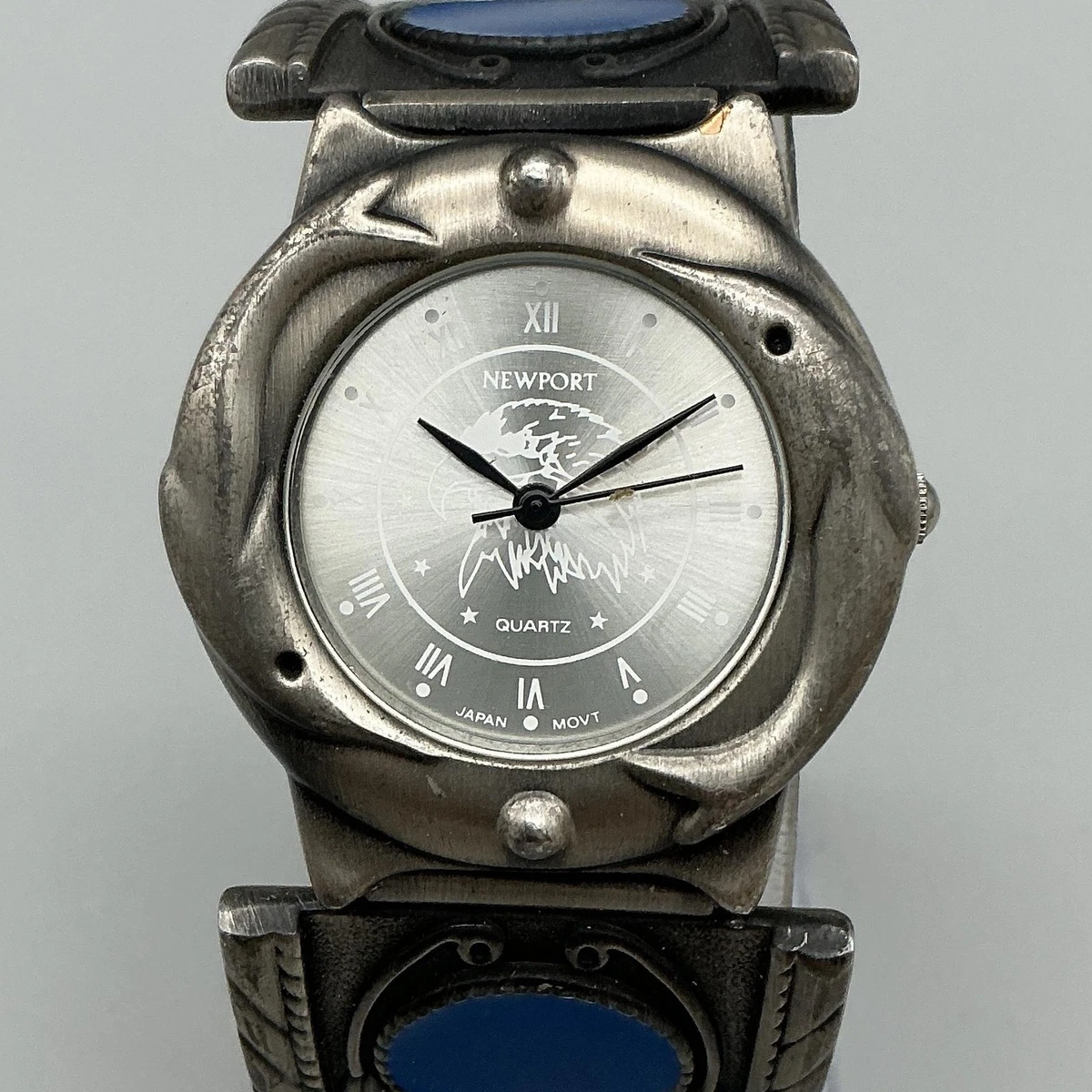 Vintage Newport Scalloped Arrowhead Men\'s Mechanical Wristwatch 457 KIF Swiss Vintage Men main image 2