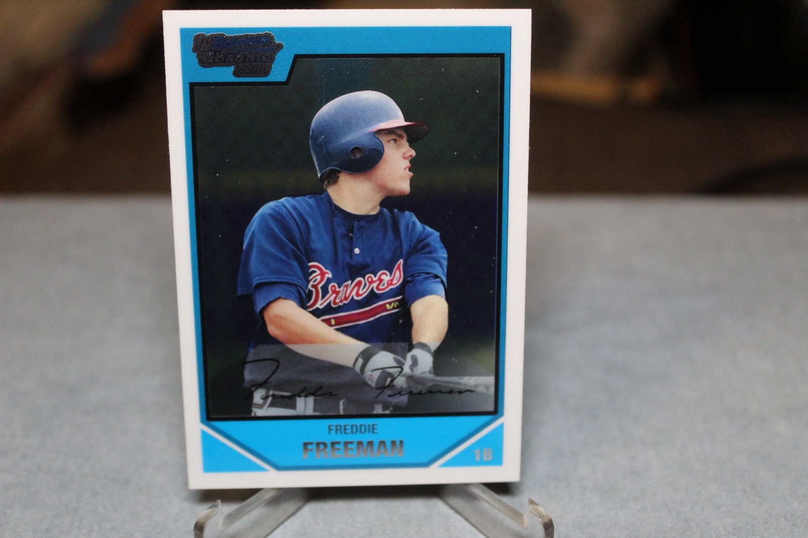 2007 Bowman Draft Picks & Prospects - Chrome Draft Picks Freddie Freeman