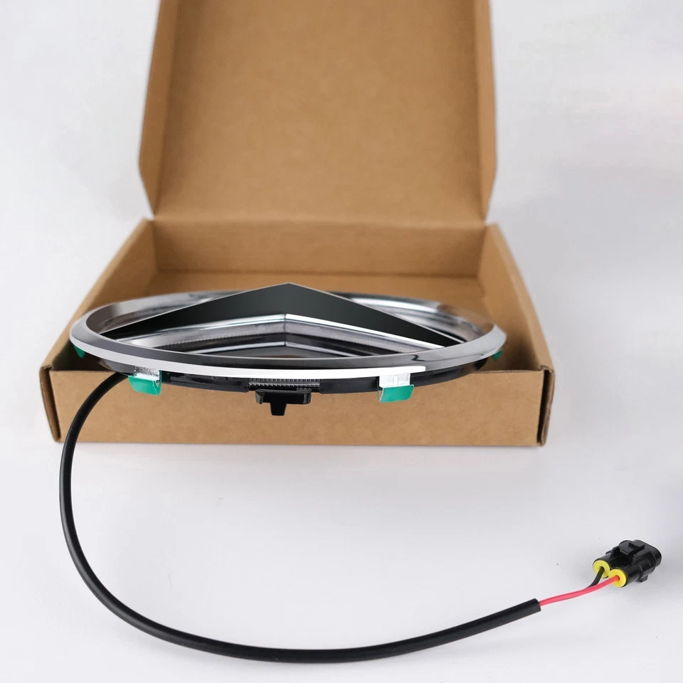 Illuminated Grille Star Emblem Chrome For Mercedes-Benz E450 E63 E250 2016-2019 Foto 3 de 4