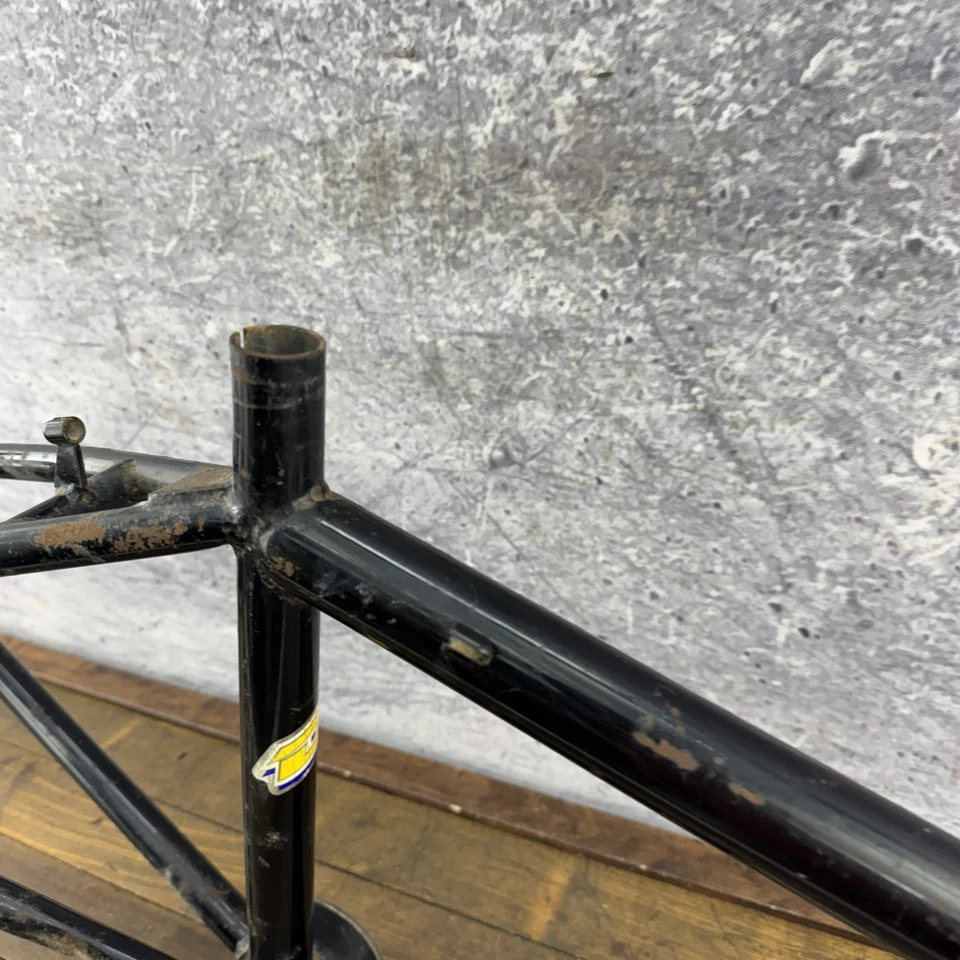 Cuadro de Bicicleta BMX Dyno VFR de Colección Acero Negro Mid School 20" GT Old School Racing Foto 3 de 4