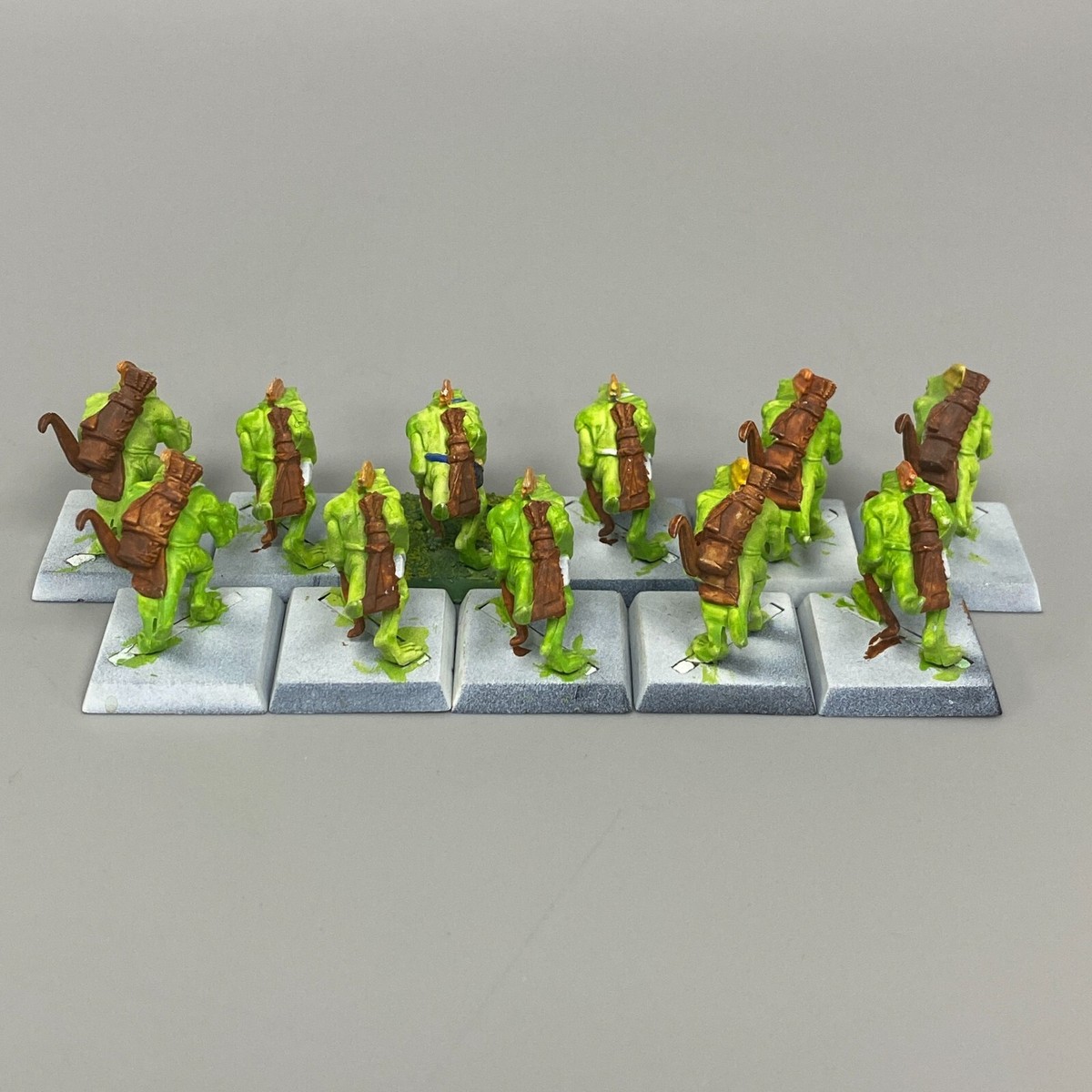 LIZARDMEN SKINK WARRIORS X 11 WARHAMMER THE OLD WORLD SERAPHON