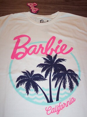 Vintage Style BARBIE MALIBU Mattel T-Shirt MENS XL NEW w/ TAG | eBay