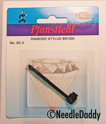 PfanstiehL SC-3 Phono Turntable Needle Cartridge Stylus Cleaner Cleaning Brush 