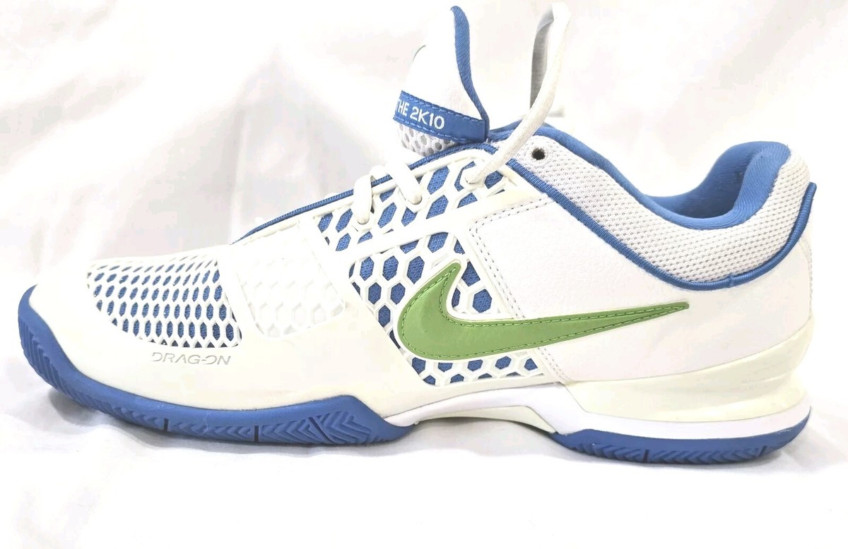 Nike Zoom Fit Frame Lunarlon Dragon Women's Shoes White and Blue