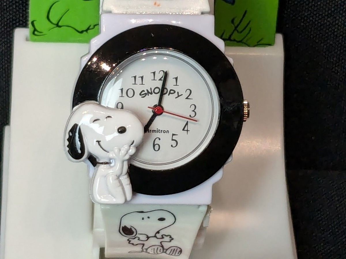 Vintage 1980s PEANUTS SNOOPY Armitron Quartz Watch, Tested w