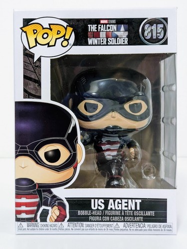 New Funko TFATWS John F. Walker 811 + US Agent 815 with cardboard sorters - Picture 8 of 8