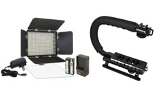 Vidpro LED-330X LED Light Kit  Stabilizing Handheld - NEW 