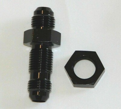  - 10 AN Bulkhead union Full Flow Fitting Adapter with 1 nut