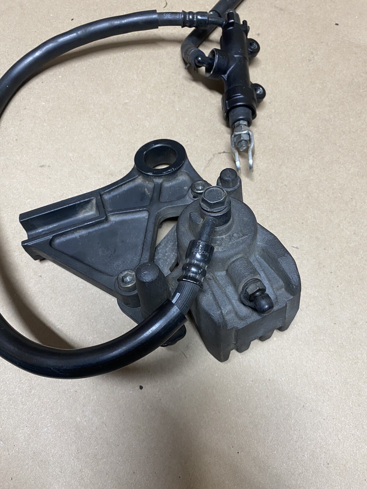 0912 Kawasaki ZX6R ZX6 Rear Brake Caliper Master Line OEM 0205 eBay